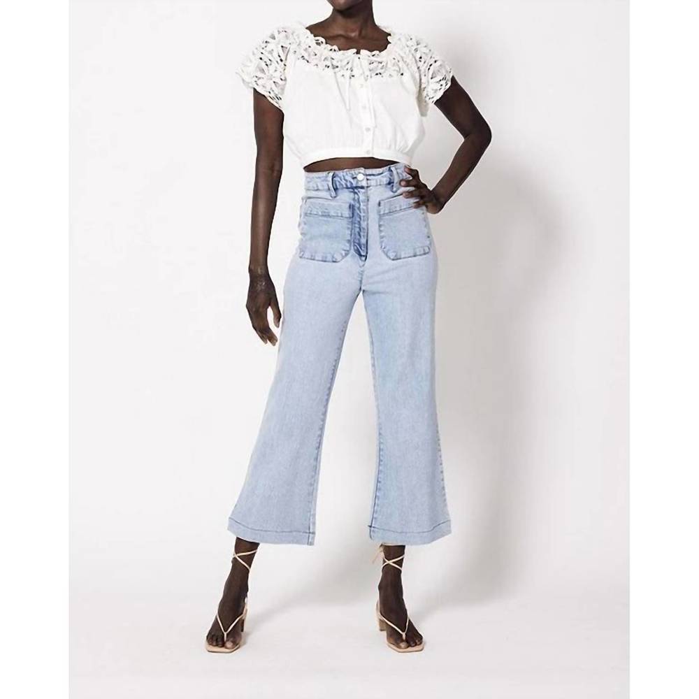 NEW CLEOBELLA hunter jean in light denim